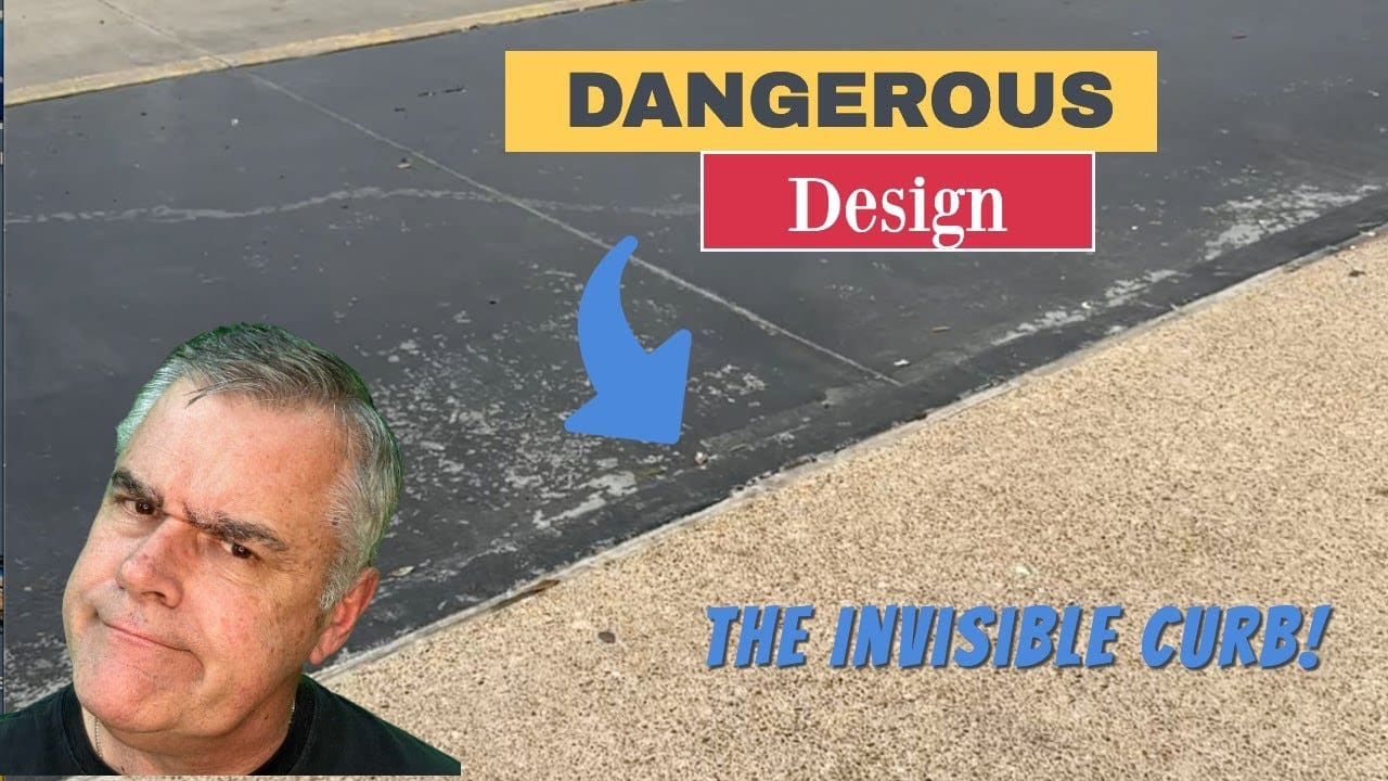 The Invisible (and DANGEROUS) Curb.