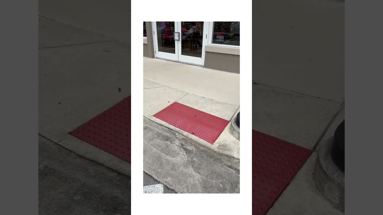 Why Are There Raised Bumps on Certain Portions of Sidewalks?