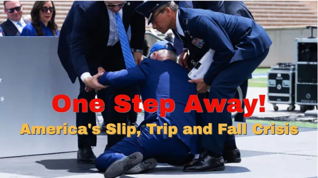 What Does Joe Biden’s History of Falls Tell Us About His Health. What The White House Doctor Knows.