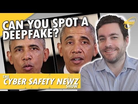 Can You Spot a Deep Fake?