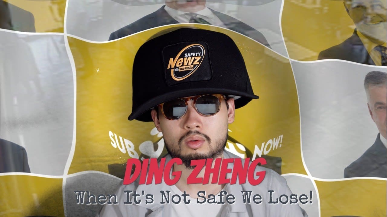 Ding Zheng “When It’s Not Safe We Lose!”
